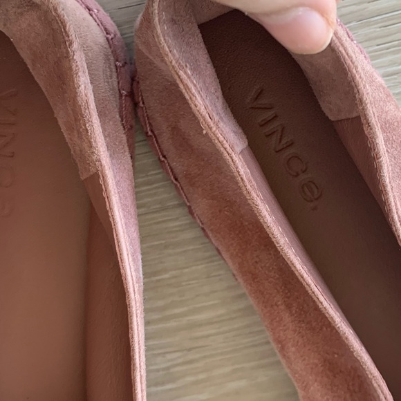 Vince. Pink Suede Espadrilles - Picture 5 of 9